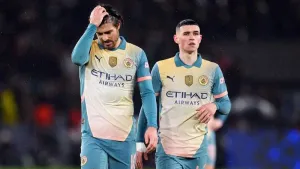 Manchester City let two-goal lead slip and suffer costly defeat against PSG