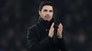 Mikel Arteta happy with Arsenal in ‘really strong position’ in Champions League