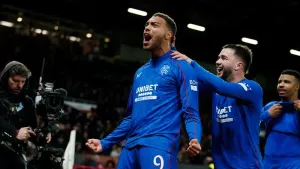 Rangers can take positives from Manchester United display – Cyriel Dessers