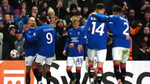 Rangers edge past Union Saint-Gilloise to reach Europa League last 16