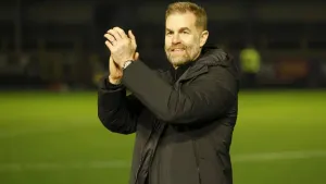 Simon Weaver proud to see Harrogate’s fight in much-needed win at Barrow