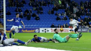 Tatsuhiro Sakamoto earns point for Coventry at 10-man Cardiff