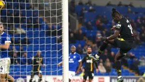 Watford stop the rot as Vakoun Bayo nets late equaliser