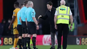 Andoni Iraola claims VAR replays were misleading in 10-man Bournemouth’s defeat