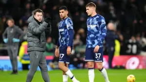 Ange Postecoglou hopes Cristian Romero and Micky van de Ven are back for Europe