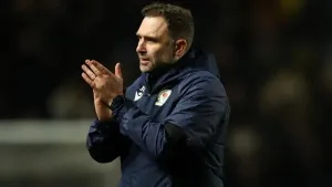 John Eustace has left Blackburn to join Derby (Rhianna Chadwick/PA)