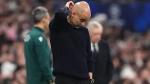 Pep Guardiola admits ‘best team won’ as Real Madrid knock Man City out of Europe