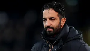 Manchester United head coach Ruben Amorim (Bradley Collyer/PA)