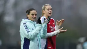 Alessia Russo believes Renee Slegers can bring trophies to Arsenal (Andrew Matthews/PA)