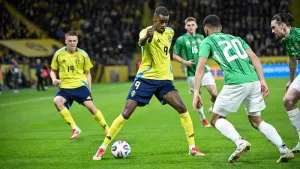 Alexander Isak stars as ruthless Sweden end Northern Ireland’s unbeaten run