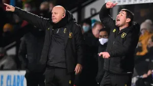 Assistant boss Andy Garner ’embarrassed and emotional’ after Mansfield loss