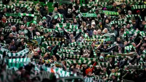 Brendan Rodgers feels Celtic fans will rise to the challenge (Jane Barlow/PA)