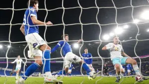 Burnley run of Championship clean sheets ends but Clarets still see off Cardiff