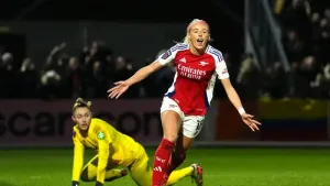 Chloe Kelly on target as Arsenal edge seven-goal thriller against West Ham