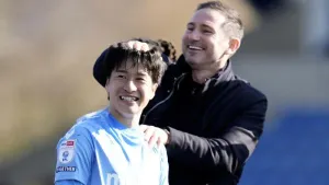 Coventry boss Frank Lampard praises Tatsuhiro Sakamoto after beating Oxford