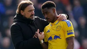 Daniel Farke rues wayward Leeds finishing as unbeaten run ends at Portsmouth