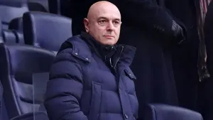 Daniel Levy at Tottenham Hotspur Stadium (Mike Egerton/PA)