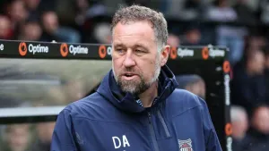 David Artell left with mixed feelings as Grimsby salvage draw at Cheltenham