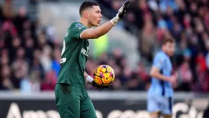 Goalkeepers will be allowed to hold on to the ball for eight seconds from next season (John Walton/PA).