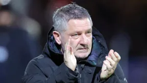 I challenged the players to go into history books – Dundee boss Tony Docherty