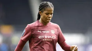 Injured Khadija Shaw ruled out of Man City’s Champions League tie with Chelsea