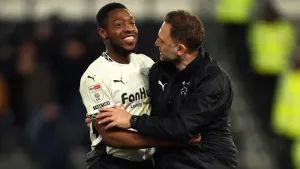 John Eustace says Derby will ‘fight until the end’ for survival after win