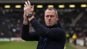 Michael Flynn talks up Cheltenham’s win over promotion-chasing AFC Wimbledon