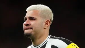 Newcastle midfielder Bruno Guimares hoping for ‘tears of happiness’ at Wembley