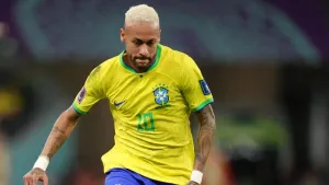 Santos forward Neymar is back in the Brazil squad for the first time in 17 months (Nick Potts/PA)