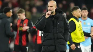 Pep Guardiola believes Bournemouth defeat was the start of Man City’s troubles