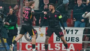 Reece James and Enzo Fernandez goals earn Chelsea first-leg win in Copenhagen