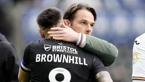 Burnley boss Scott Parker was delighted with his side’s victory at Swansea (Nick Potts/PA)