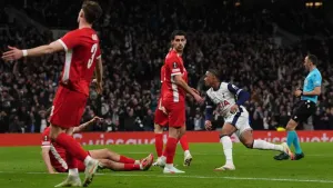 Wilson Odobert brace helps Spurs overcome AZ Alkmaar in Europa League last 16