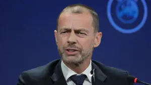 Aleksander Ceferin has dismissed the prospect of a 64-team World Cup in 2030 as a “bad idea” (Darko Vojinovic/AP)