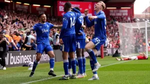 Abdoulaye Doucoure’s late winner puts dent in Forest’s Champions League hopes