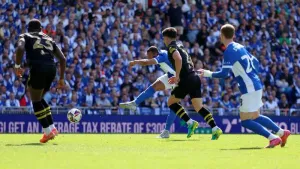 Birmingham set new League One points record of 105 with Mansfield mauling