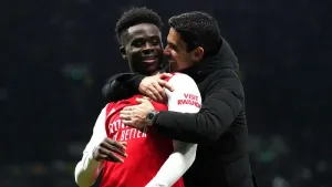 Bukayo Saka ‘in a better place’ as Arsenal consider Real Madrid start