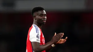 Bukayo Saka ‘really happy’ at Arsenal but in no rush to sign new contract