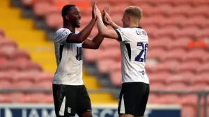 Champions Birmingham set EFL points record with victory at Blackpool