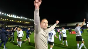 Chris Davies praises Birmingham for dealing with pressure as they seal promotion