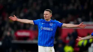 Colby Bishop hat-trick gives Portsmouth victory at Norwich