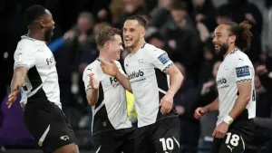 Craig Forsyth on target as Derby beat Preston to escape relegation zone
