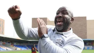 Darren Moore delight as Port Vale win immediate promotion back to League One