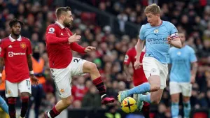 Departing Kevin De Bruyne set for final Manchester derby