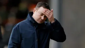 Derek Adams apologises to fans as Morecambe’s relegation is confirmed