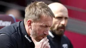 Graham Potter not a happy Hammer as he ponders big decisions