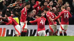 Harry Maguire seals remarkable Europa League victory for Manchester United