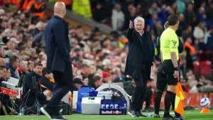 He’s offside – David Moyes bemoans Diogo Jota winner as Liverpool edge derby