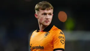 Joe Gelhardt scored twice for Hull (Mike Egerton/PA)