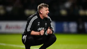 Karl Robinson ‘proud’ of Salford as they move into play-off places